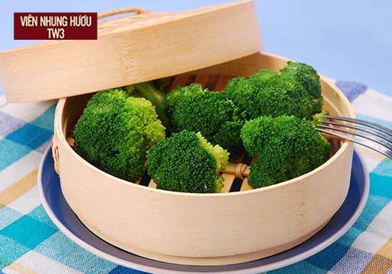 Bông cải xanh chứa hàm lượng sắt cao có tác dụng bổ huyết rất tốt