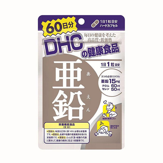 Bổ sung kẽm bằng viên uống DHC của Nhật Bản