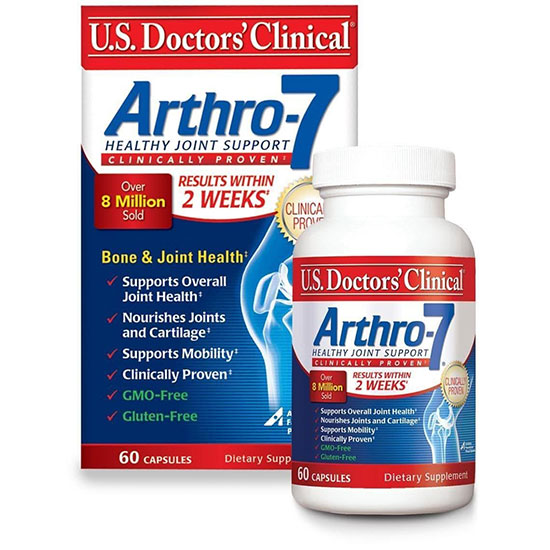 Thuốc bổ xương khớp của người già Arthro 7 là dòng sản phẩm cao cấp của U.S. Doctors’ Clinical®